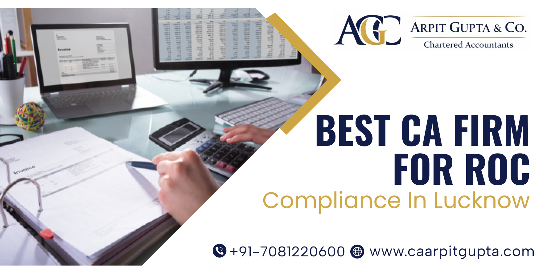 Best Ca Firm for ROC Compliance in Lucknow | CA Arpit Gupta & Co.