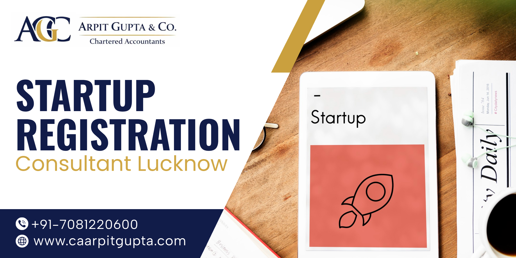Startup Registration Consultant Services in Lucknow by CA Arpit Gupta & Co.