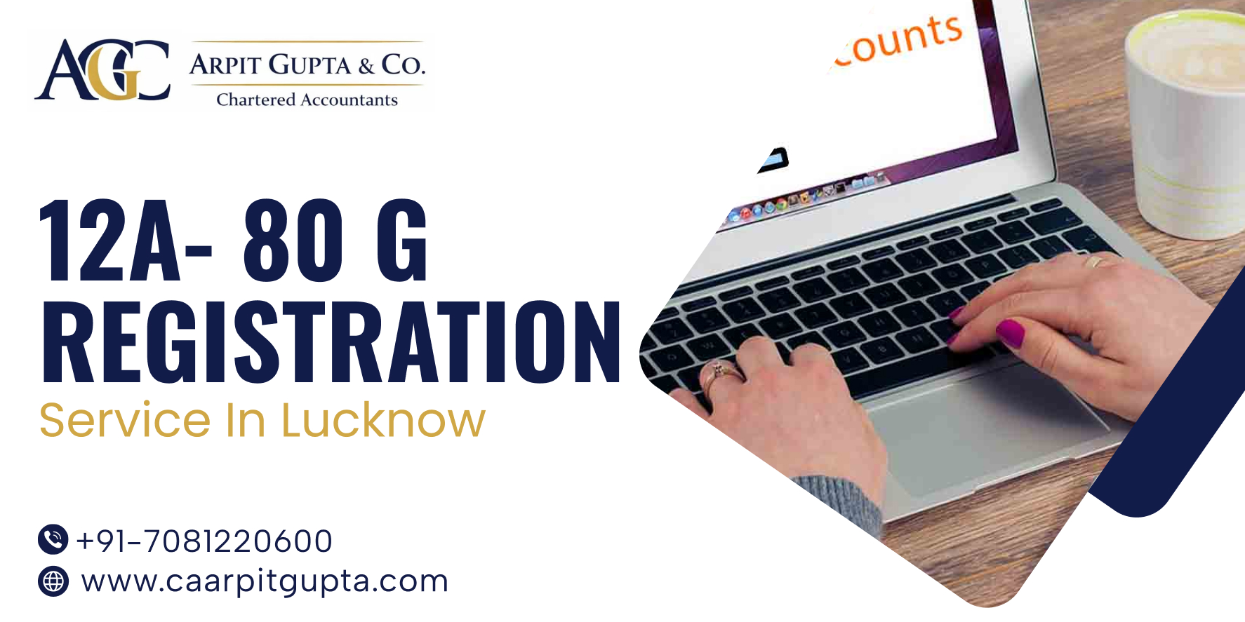 12A 80G Registration Service in Lucknow | CA Arpit Gupta & Co.