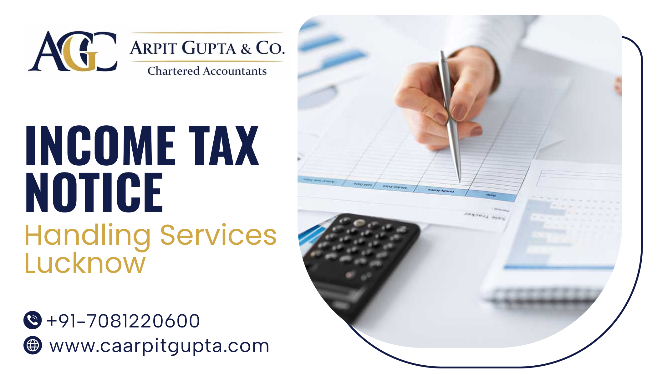 Income Tax Notice Handling Services in Lucknow by CA Arpit Gupta & Co.