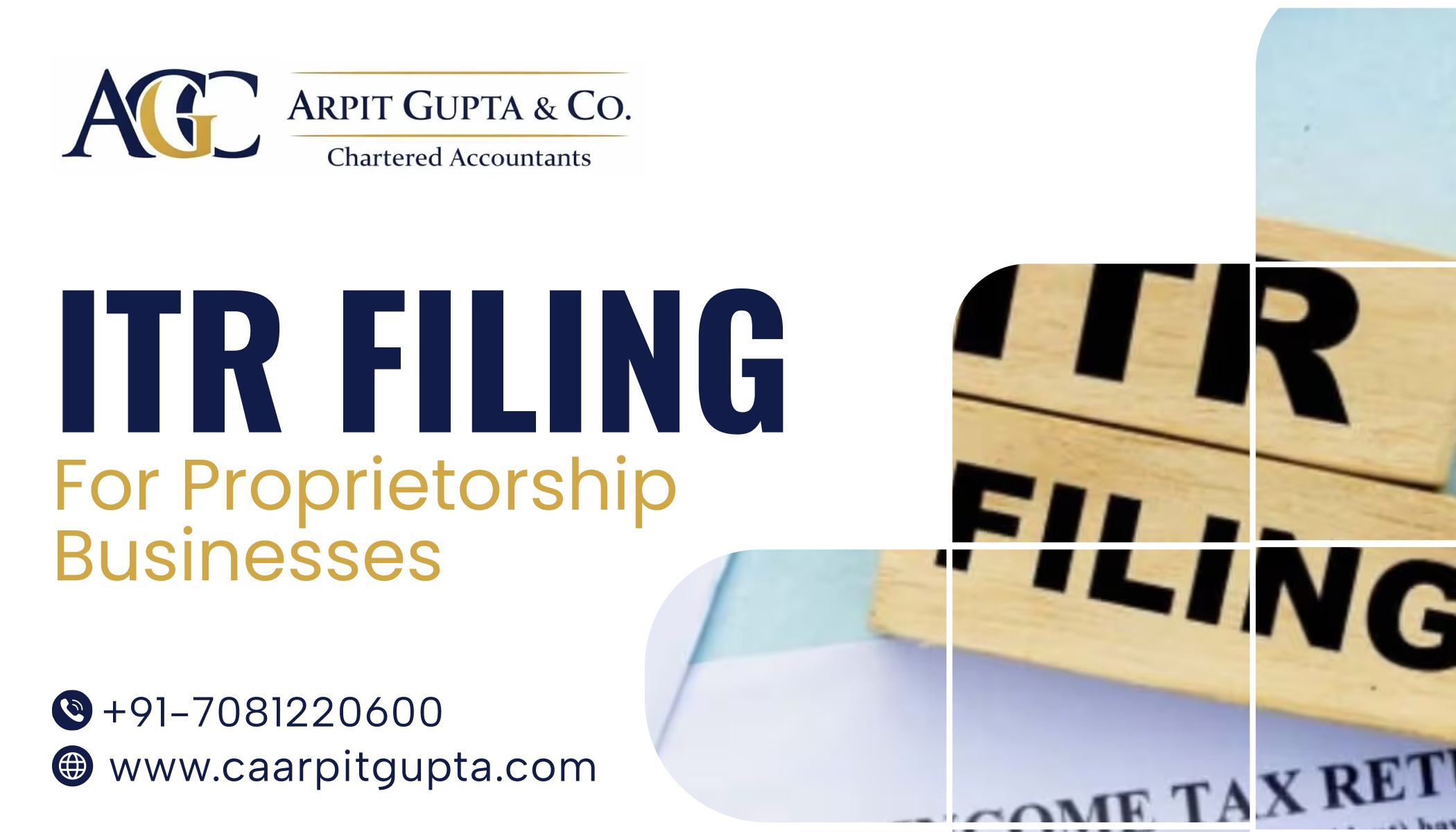 ITR Filing for Proprietorship Businesses