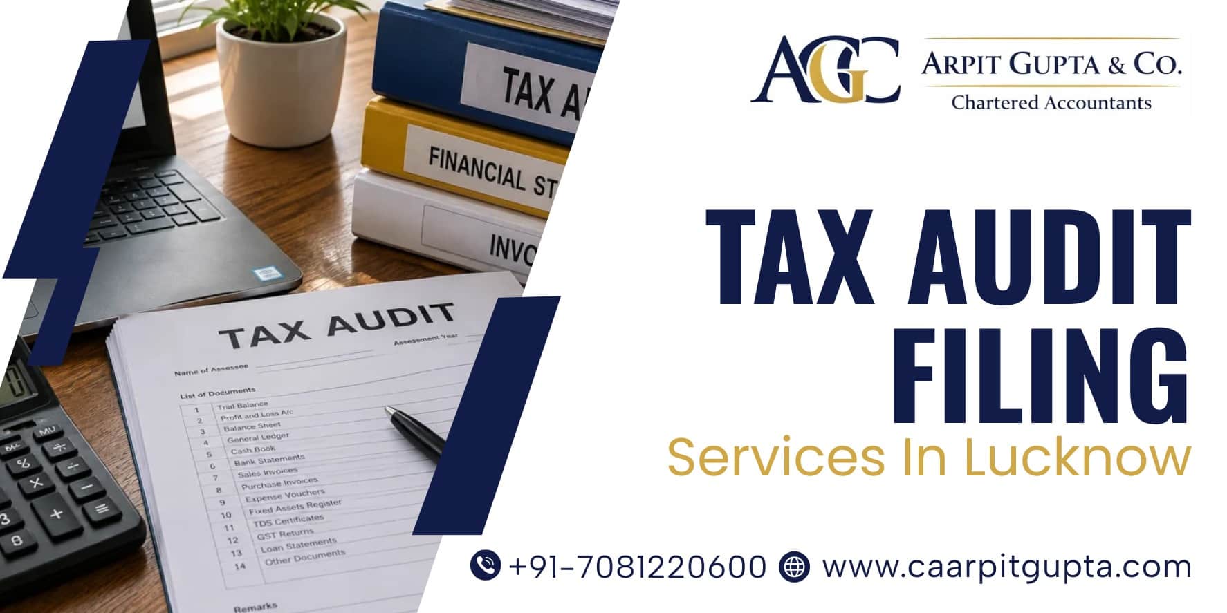 Tax Audit Filing Services in Lucknow | Hire CA for Income Tax Audit